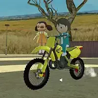 MSK Squid Game Motorcycle Stunts