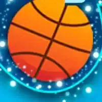 Basket ball challenge flick the ball