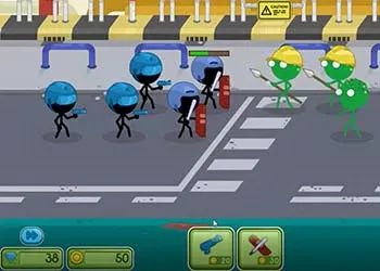 Stickman vs Zombies