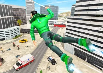 Spider Rope Hero City Fight